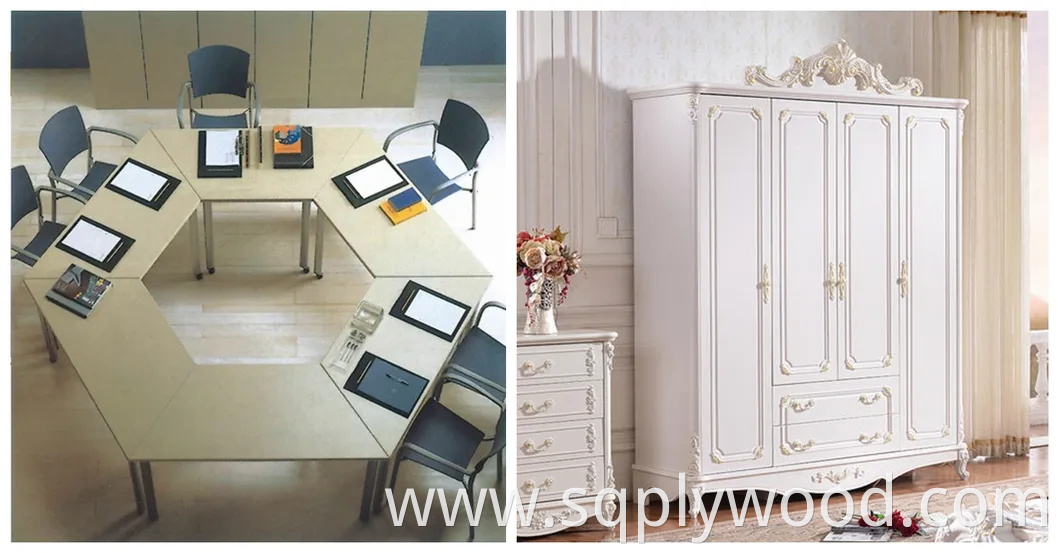 High Gloss Laminated UV MDF Board Sheet with Low Price